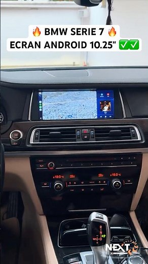 🚗 Installation Écran Android 10.25" sur BMW Serie 7 F01 ! 🔥 #carplay #serie7 #f01
