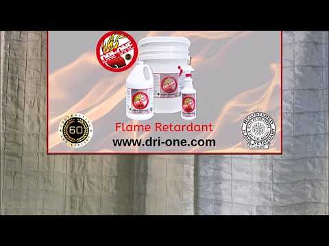 Flame Retardant Spray Application