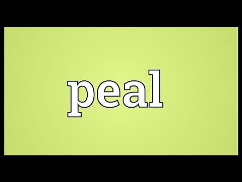 Peal Meaning
