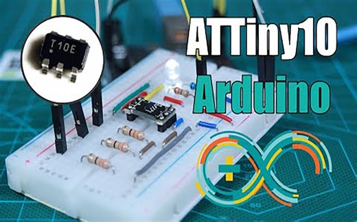 如何用ArduinoIDE来对ATtiny10进行编程