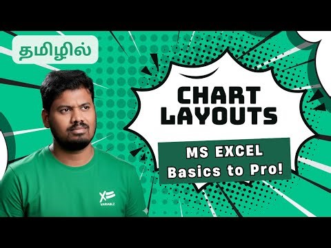 #02 Chart Layouts in Excel | Customize Pivot Chart Layout & Style in Tamil | Excel Full Course
