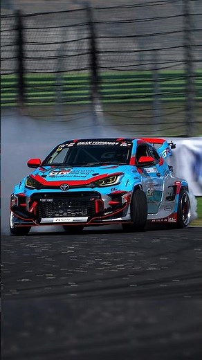 This 2JZ swapped Toyota GR Yaris is an absolute tire slayer! #toyota #yaris #2jz #gryaris #drifting