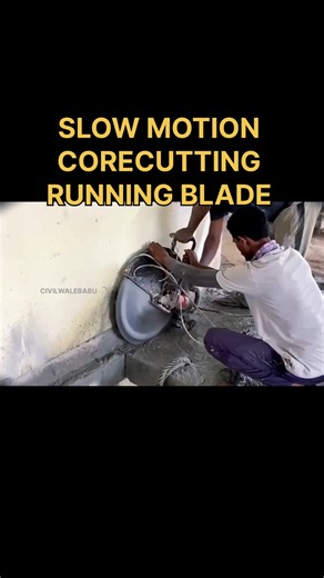 Core cutting | slab core cutting | slow motion | #corecutting #slomo #yt #shortsfeed #shorts #viral