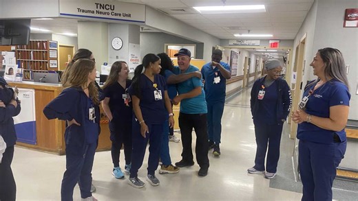 'We support them on this journey': Emergency trauma staff honored on National Trauma Survivors Day