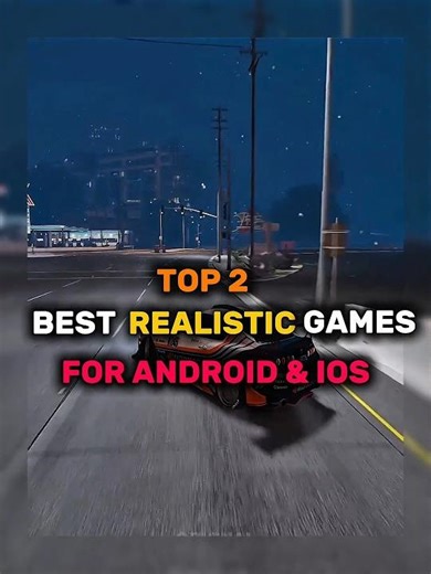 Top realistic game - Top realistic games for android #offline #games