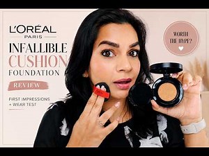 NEW L'Oréal Cushion Foundation Review | Is It REALLY Worth the Hype? 🤔