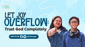 Hey NXTGEN Families! 🎉 Lesson 2 is here, and we’re so excited! Join Ate Chyna and Kuya TJ as we learn how trusting God helps our hearts overflow with joy with our current series, OVERFLOW BL02 | Let Joy Overflow: Trust God Completely – Kids Bible Lesson ✨ 👇 WATCH NOW 👇 📺 YouTube: https://youtu.be/3w3jUu3DGgU 📘 Facebook: https://www.facebook.com/ccfnxtgen/ 📚 Lesson Materials & Family Resources: https://linktr.ee/NXTGENFamilyResources 👥 Join a NXTGEN Squad (Online Small Group): http://tinyu