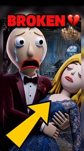 “Did you know the creepiest scene in Baldi's Basics might actually be a wedding with a dead bride?”