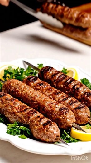 Juicy Grilled Kufta with Perfect Char