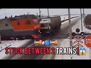 Crazy Train Crossing Fails Compilation 🚂😱 | Crazy On Road EP 03