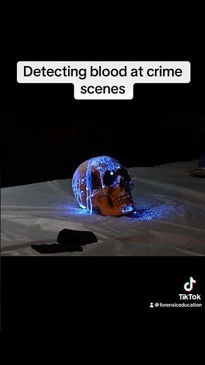 How to detect blood with luminol or bluestar. #csi #fingerprint #blood #forensicscience #dna