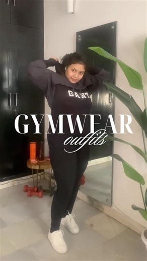 Fitness first this new year, get your workout clothes ready #ootdguide #workoutshorts #winterfashion