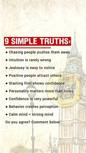 simple truths that hit different #Mindset #Awareness