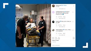 Mike Posner is in a Colorado hospital after he was bitten by a baby rattlesnake