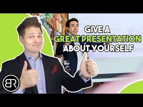 How To Give A Presentation About Yourself