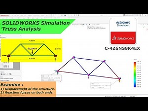 Truss Analysis : SOLIDWORKS Simulation.