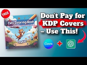 Make Your Coloring Book Stand Out – With This Free KDP Cover Secret!