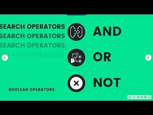 Workshop Part 2: Search Strategies for Databases