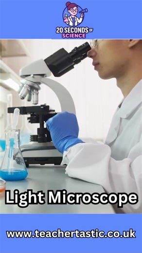 Teachertastic on Instagram: "Want to see cells up close? 🔬 This 20-second explainer shows you how to use a light microscope, from setting up your specimen slide to focusing with the coarse and fine focus knobs. Perfect for all GCSE exam boards and quick revision. #GCSEBiology #LightMicroscope #gcsescience #ScienceRevision #gcsesciencehelp"