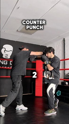 Counter punch tutorial ✔️#boxing #boxingcoach #boxer #boxingtraining