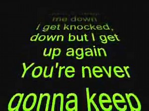 Tubthumping (I Get Knocked-Down) Lyrics