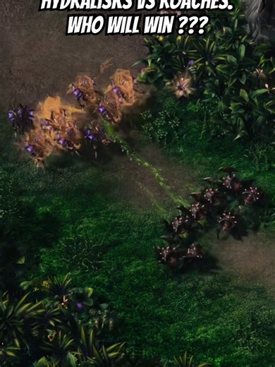 Epic Zerg Face-Off: Hydralisks vs Roaches in SC2