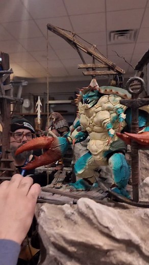 The @four_horsemen_studios dropped some crazy reveals at Legions Con! I’m down for all of these! sorry for the abrupt ending. I was pushing the limits and got too close. Hahahaha #legionscon #mythiclegions #thefourhorsemen #unparalleleduniverse | Unparalleled Universe Action Figure Reviews