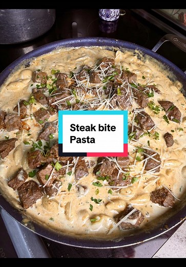 Cowboy Butter Steak Bite Pasta Recipe