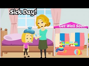 Sick Day Cartoon Episode | Oh no Cheeky Sofie Is Sick! | Toddler Cartoon