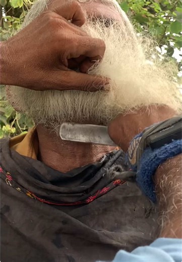 ASMR Barber Shaving Experience: Relaxing Sounds