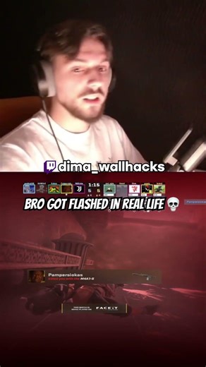 Bro got flashed in real life 💀