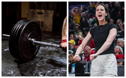 Massive Bodybuilder Dominates 800  Pounds While Sporting Caitlin Clark Jersey