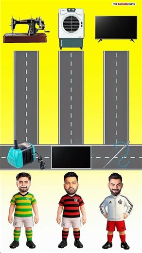Where Will The Sewing Machine Go 📽️ Cooler 🧊 LED TV 📺 #vfx #cartoon #shortvideo