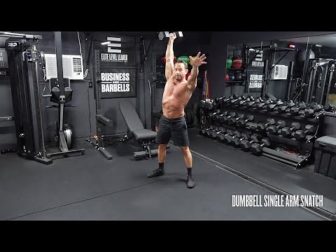 Dumbbell Single Arm Snatch