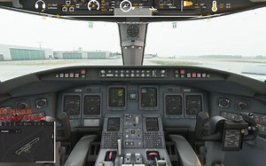微软模拟飞行2020 首发CRJ-700双人机组 帕德博恩-西约克郡大侧风降落之旅