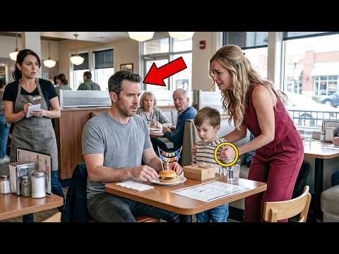 Single Dad Thought He'd Eat Alone — Until a Mother Said, 'My Son's Hungry, Can We Stay a While'...