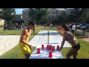 Slip n Slide Flip Cup Challenge : Take Two Number 7