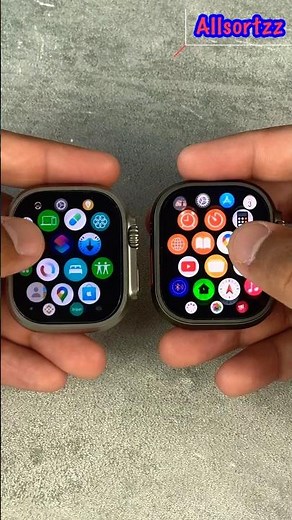 iDentical Ultra Smartwatches: Apple Watch Ultra 2 VS Hello Watch 5+ Comparison. #allsortzz