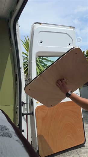 Magnetic window covers for camper van build. My latest invention!