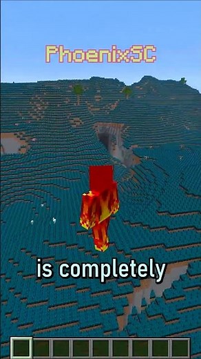 A SCULK SENSOR Minecraft world.