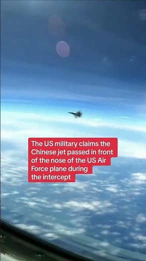 US says Chinese fighter pilot performed 'unnecessarily aggressive' manoeuvre over South China Sea