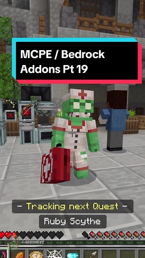 Try this amazing map and combine your weapons : Weapon Fusion 2 by Cubed Creations #minecraft #mcpe #bedrock #minecraftaddon #addons #fypシ #viral