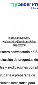 Filtraciones Saber Pro 2026-1: Motivación y Éxito