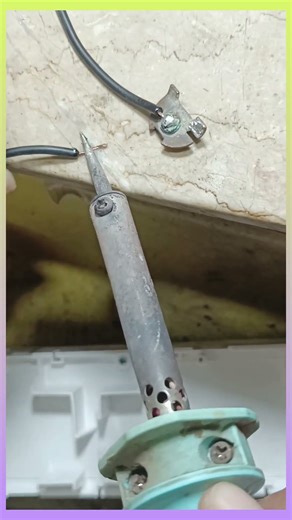 Motorcycle Horn Button Repair #TanveerTach#shortvideo