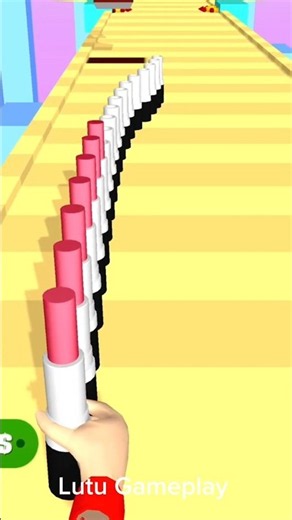 Lipstick multi shade 3D😲🤯 Day 28#shortvideo #trending #gaming #gameplay #Lutu Gameplay