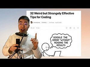32 Weird but Strangely Effective Tips for Coding