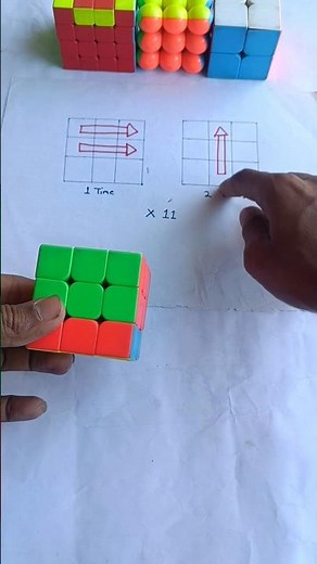 Learn the Smart 3x3 Method 🧠 | Zero Confusion! #shorts