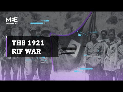 The story of the Rif war of 1921 in Morocco