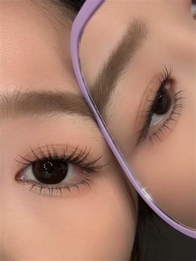 False Lashes Transformation: Natural Look Unveiled