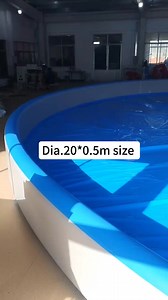 84K views · 579 reactions | 20*0.5m size inflatable above ground customization according to your requirements 欄欄欄 #ipoolgoinflatablepool | The Best Ipoolgo Inflatable Pool & Spa tub | Facebook